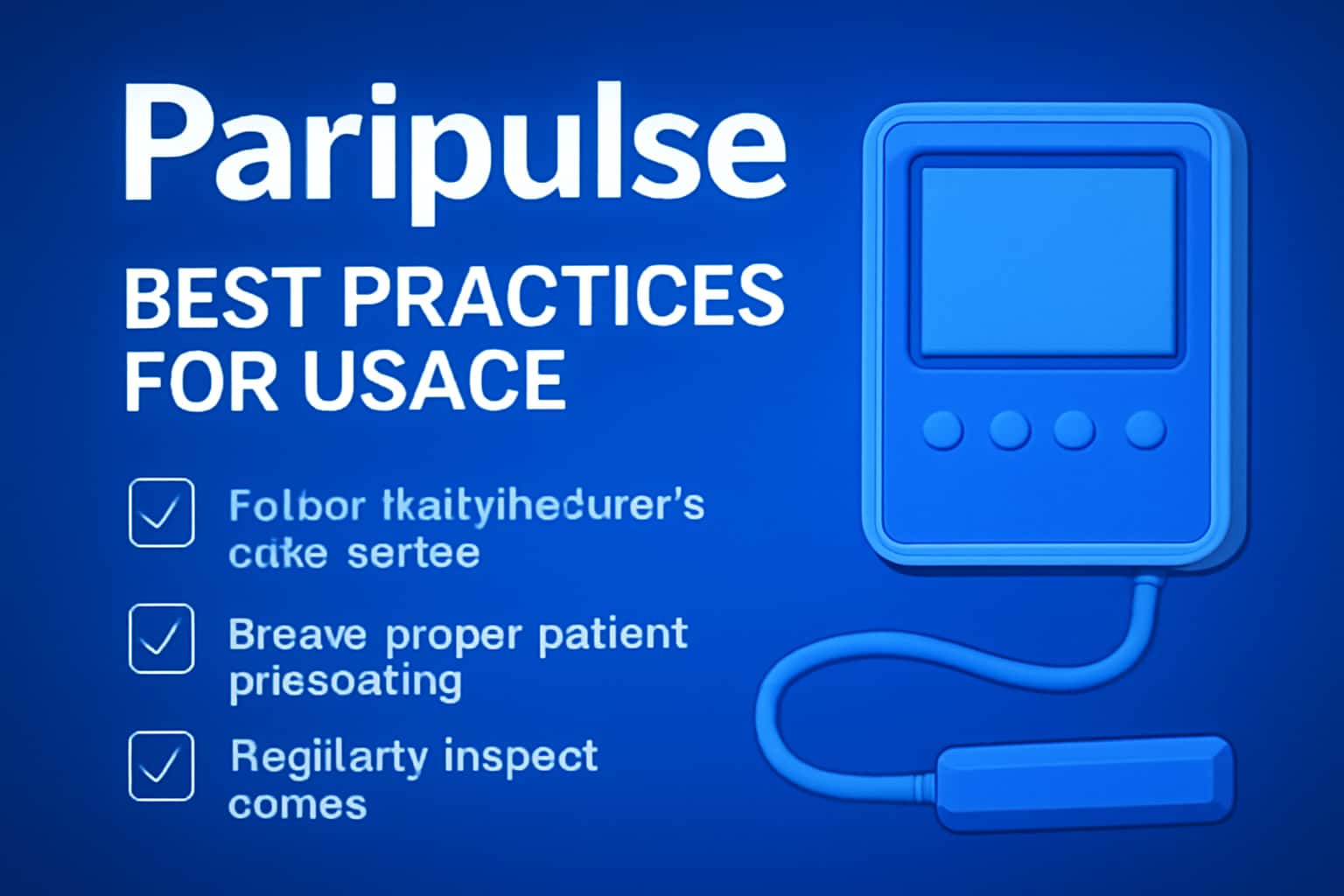 A high-tech themed image illustrating best practices for using Paripulse.
