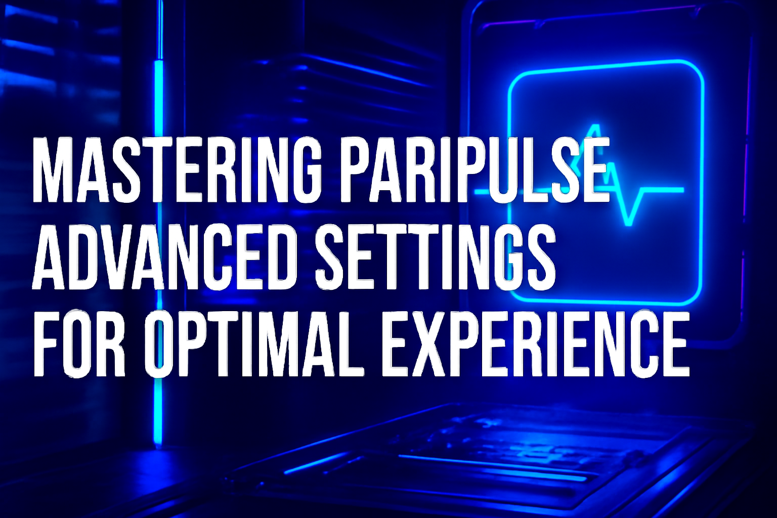 A futuristic representation of common issues faced by Paripulse users, emphasizing functionality.