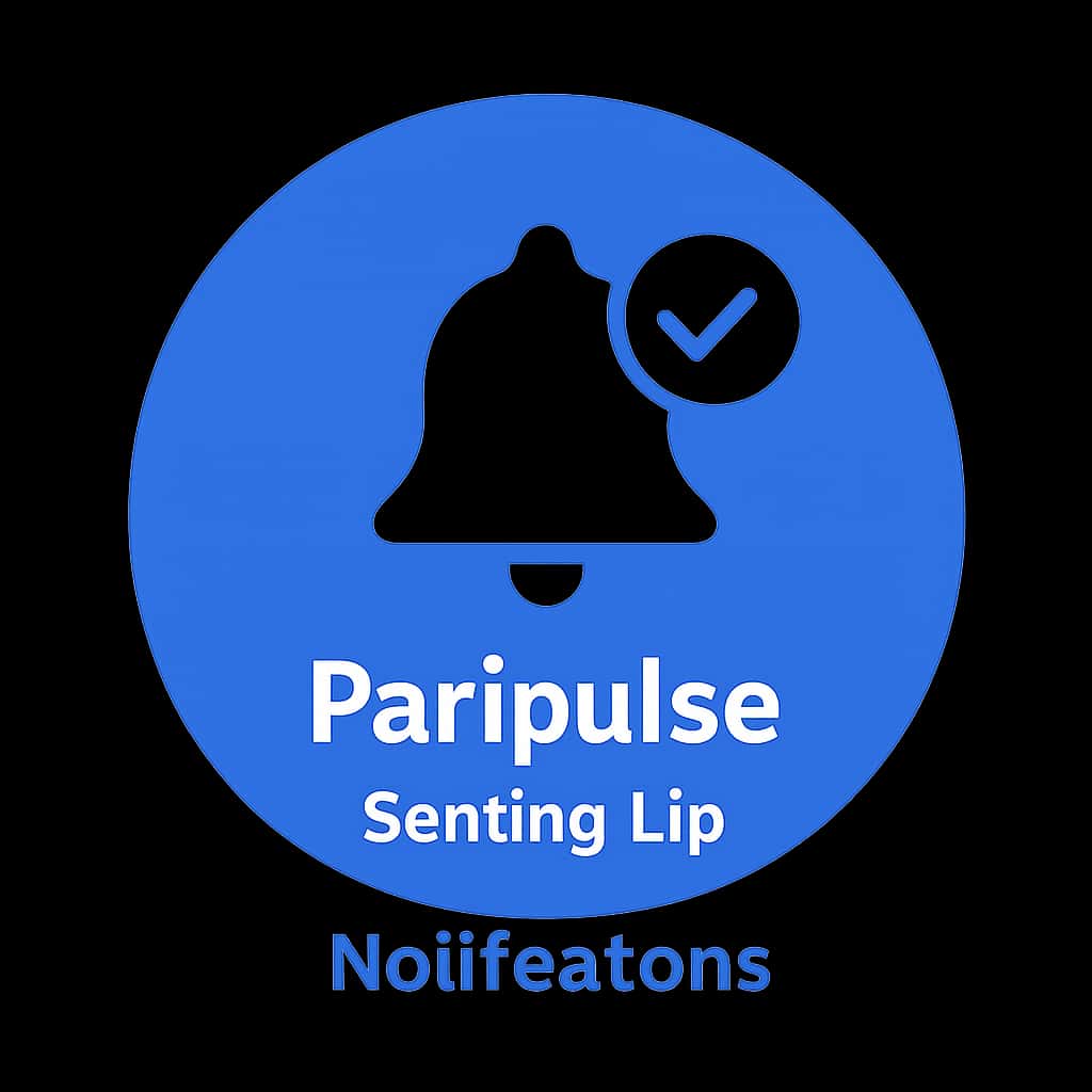 Icon representing Paripulse notifications setup guidance.
