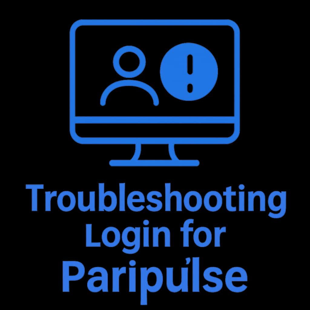 An icon symbolizing support for Paripulse login issues.